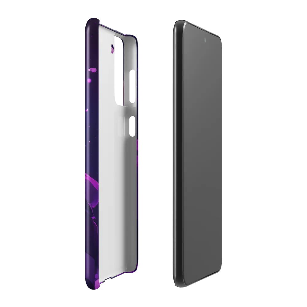 Contemplation in Cosmic Dreams | Phone Case |  S21 Plus | Snap Case | Glossy