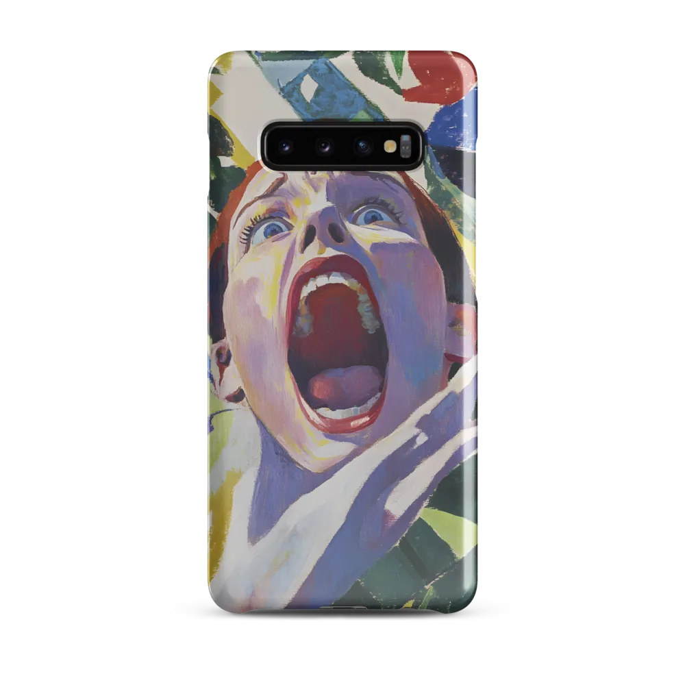 The Cry of Anguish | Phone Case |  S10 Plus | Snap Case | Glossy