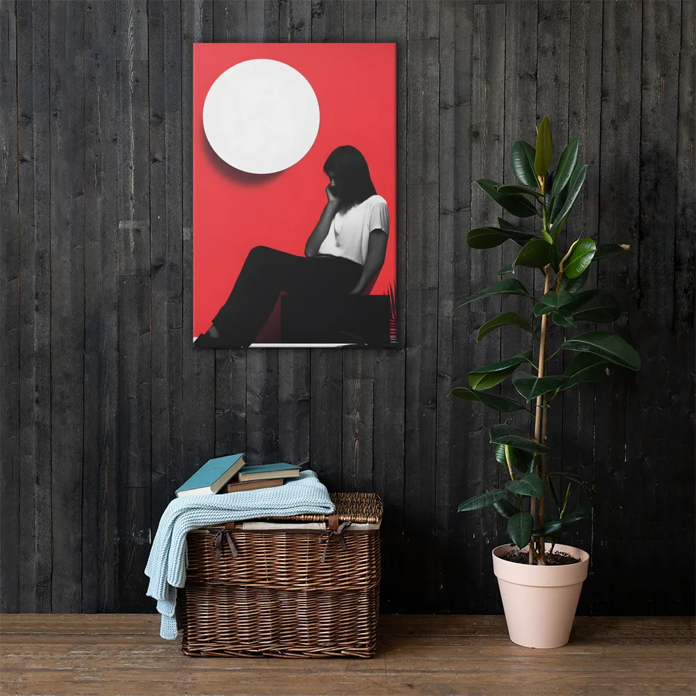Contemplation in Red
