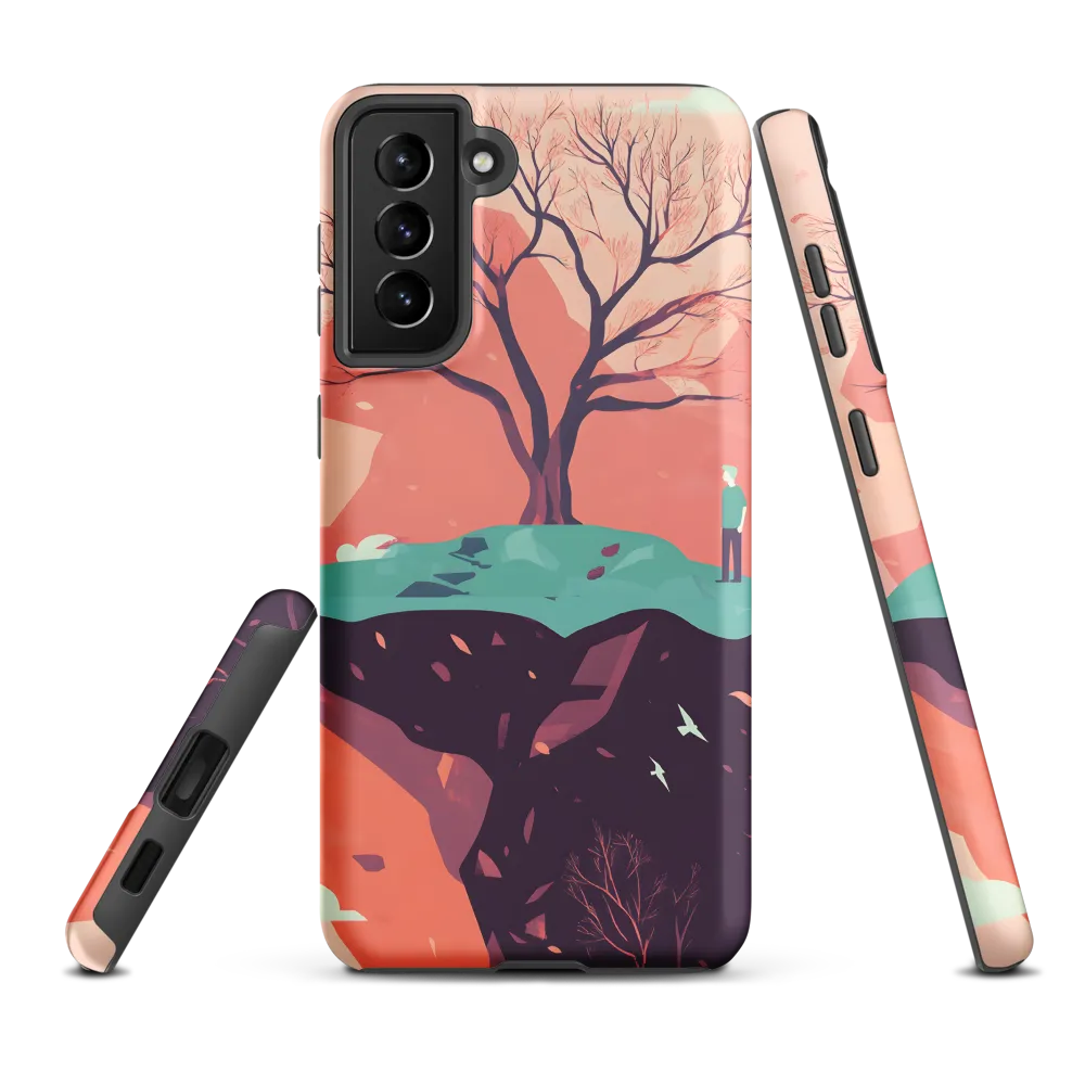 Contemplating Solitude | Phone Case |  S21 Plus | Tough Case | Matte