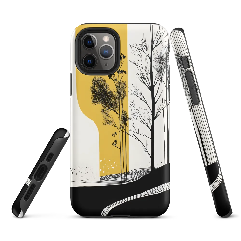 Grove on a Yellow Column
