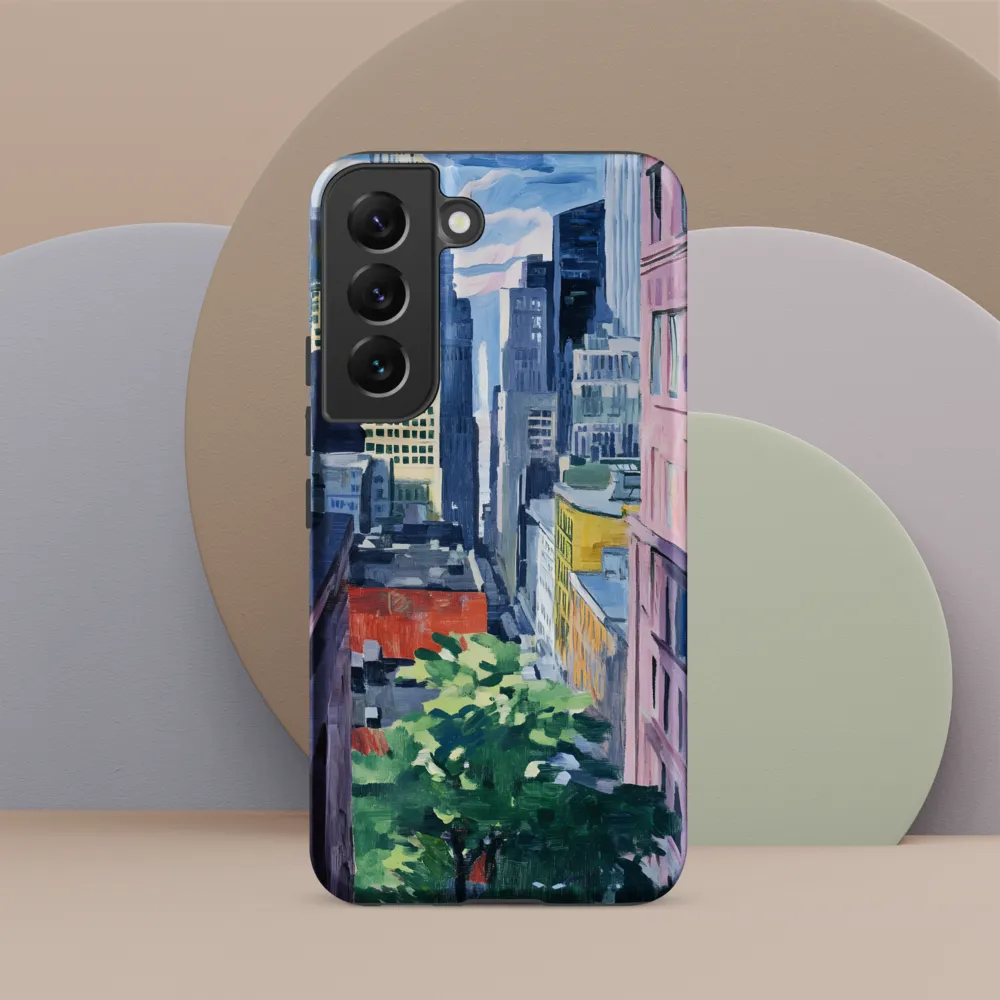 Urban Symphony: A Cityscape in Color