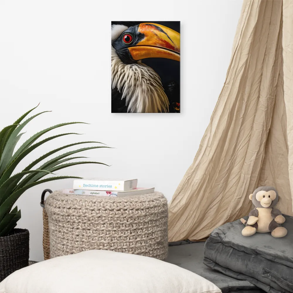 Majestic Hornbill Portrait