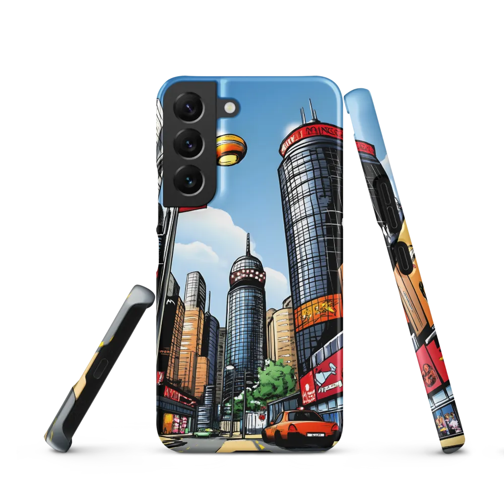 Urban Pulse: A Comic Cityscape