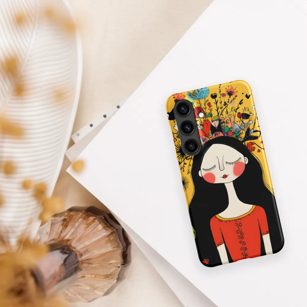 Whispers of Nature | Phone Case |  S24 | Snap Case | Matte