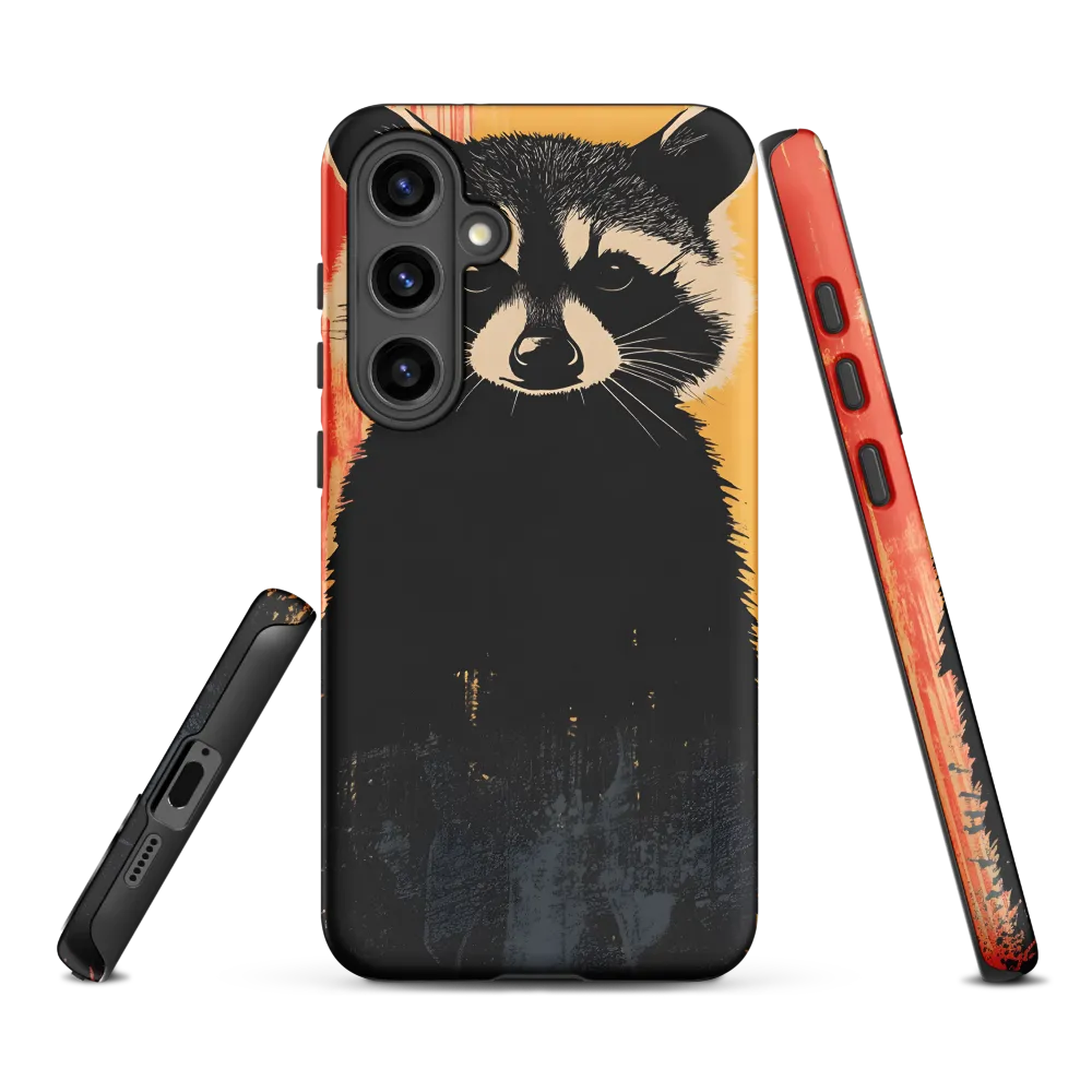 Whimsical Raccoon Portrait