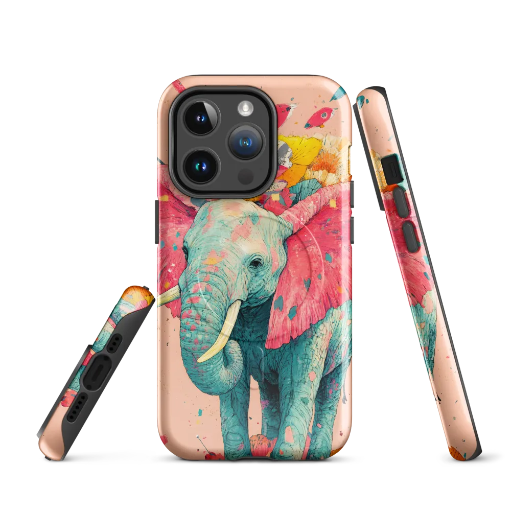 Whimsical Elegance: The Floral Elephant