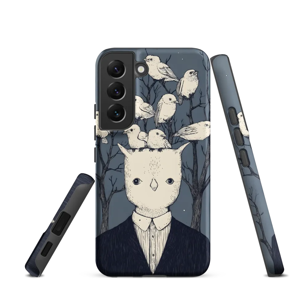 Whispers of the Avian Mind | Phone Case |  S22 | Tough Case | Matte