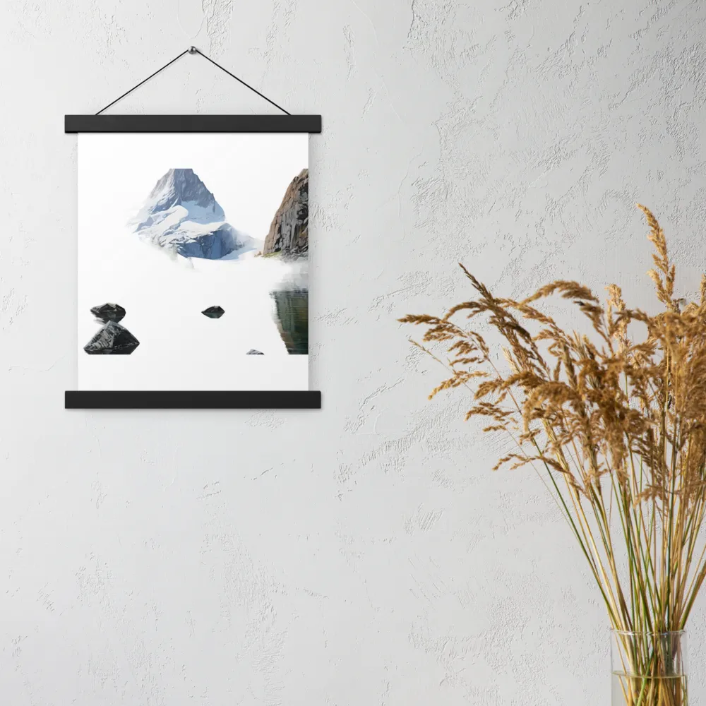 Reflections of Serenity | Poster With Black Wood Hanger | 11″×14″