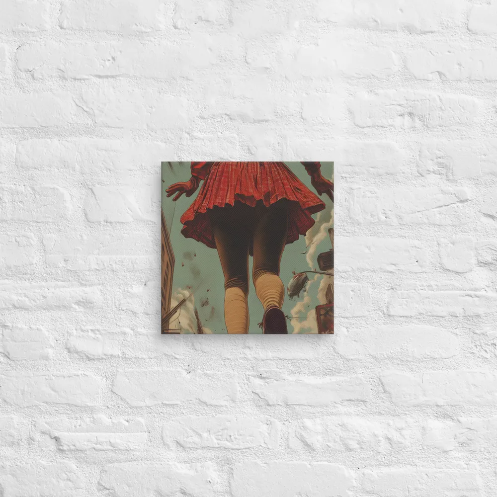 Flight of the Urban Dreamer | Canvas | 12″×12″