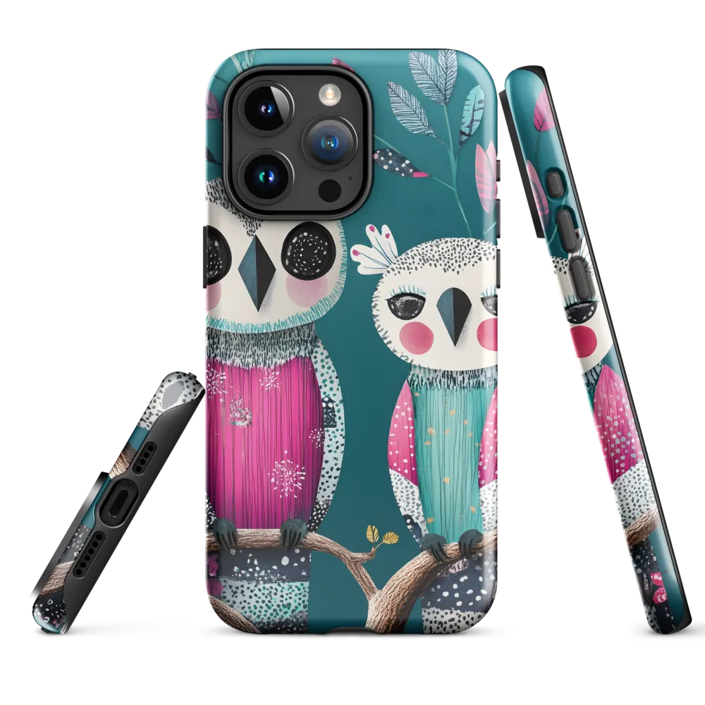Whimsical Duo: A Celebration of Nature and Color