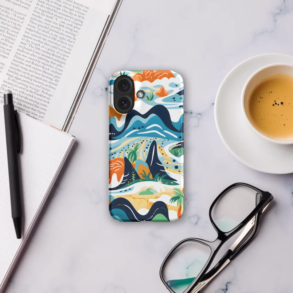 Abstract Tropical Landscape