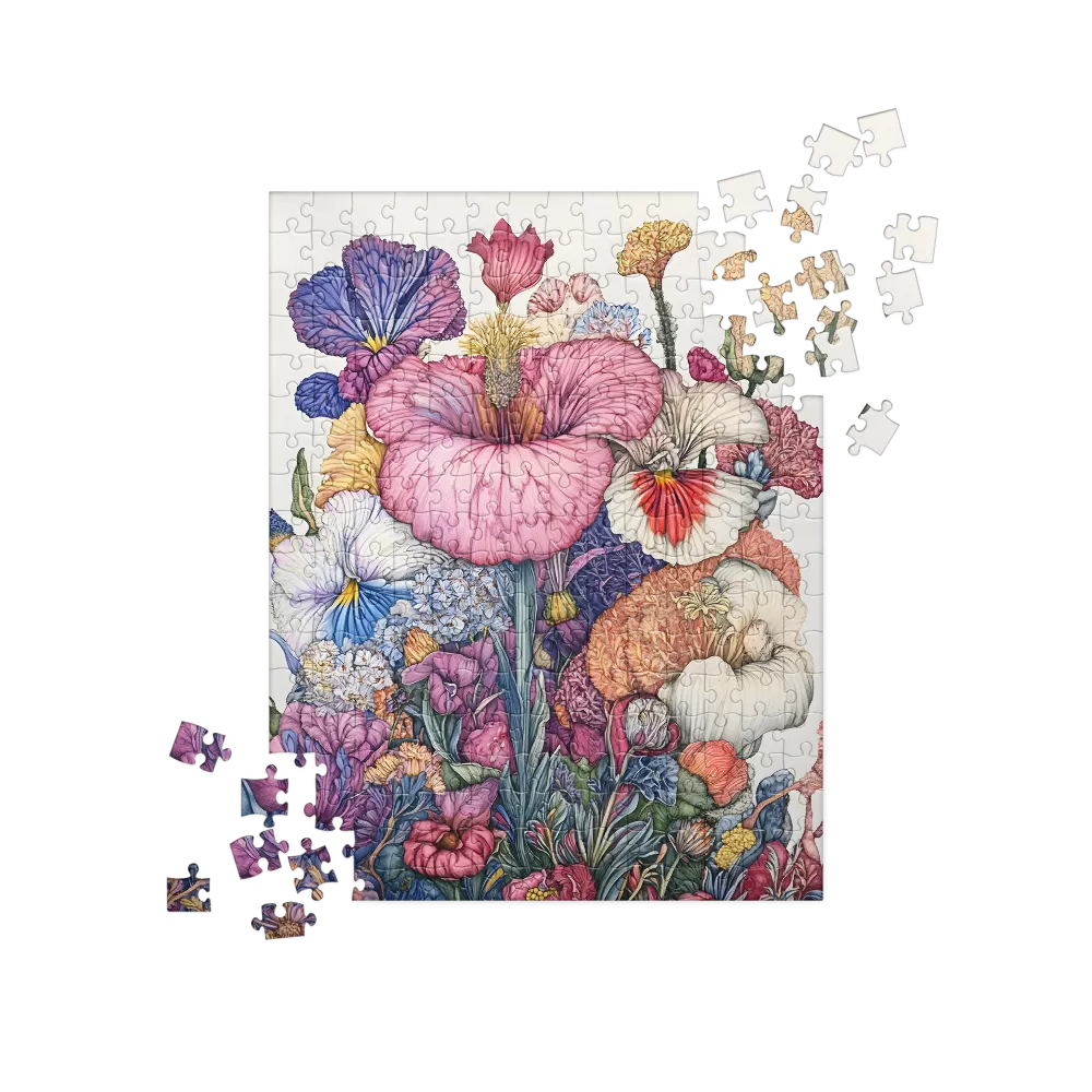 Blooming Opulence | Jigsaw Puzzle | 252 pieces