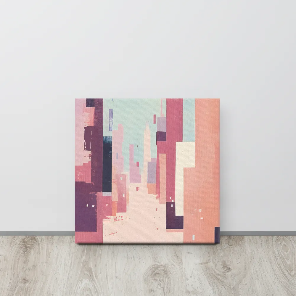 Tranquil Cityscape | Canvas | 16″×16″