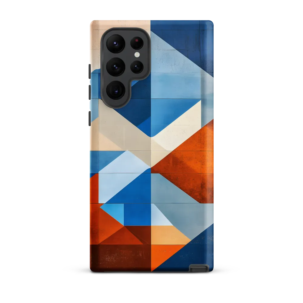 Geometric Harmony: A Vibrant Landscape
