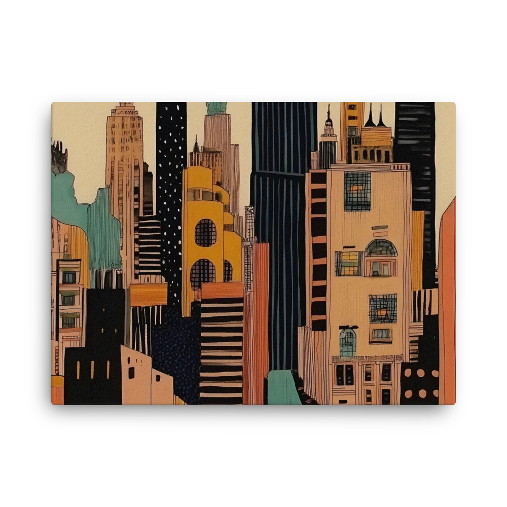 Urban Symphony in Ink
