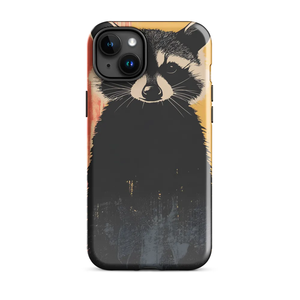 Whimsical Raccoon Portrait