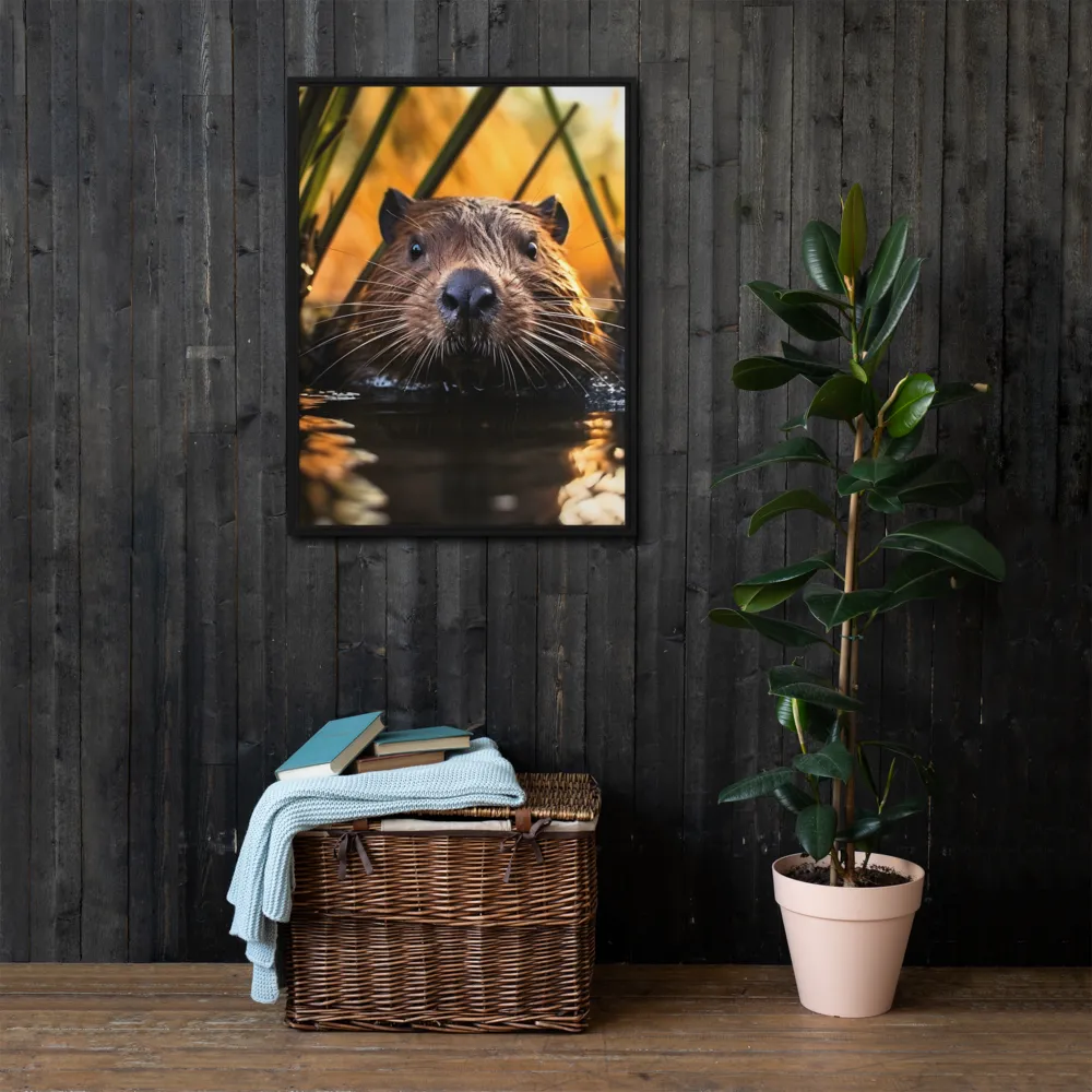 Beaver Serenity: A Natural Portrait