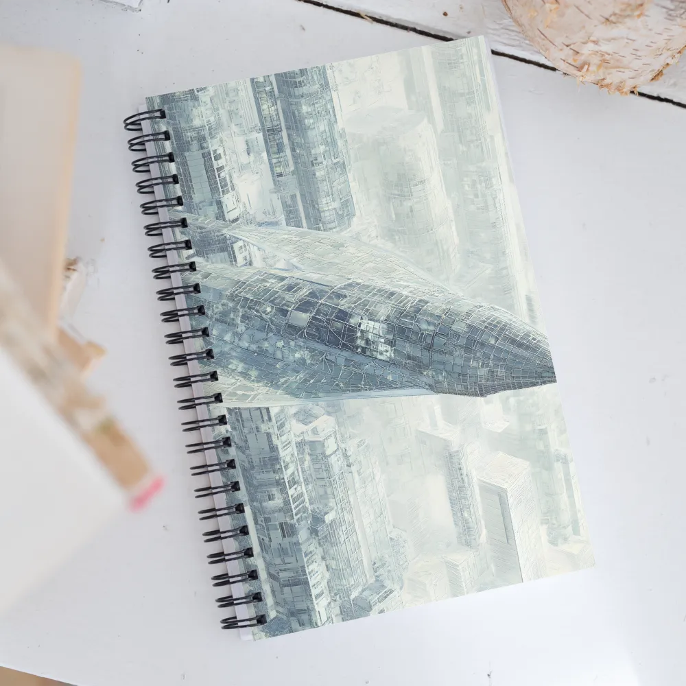 Futuristic Elevation | Spiral Notebook