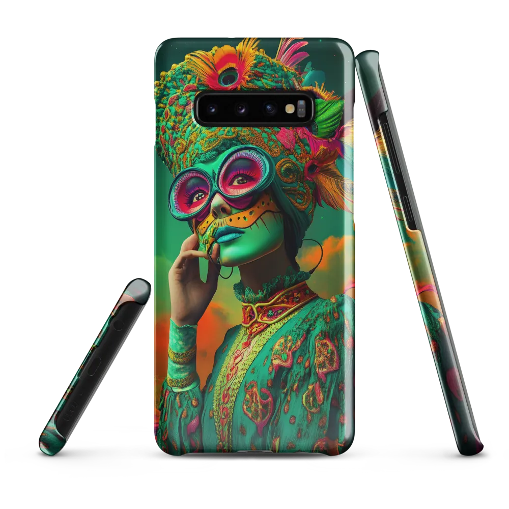 A Celebration of Color and Fantasy | Phone Case |  S10 Plus | Snap Case | Glossy