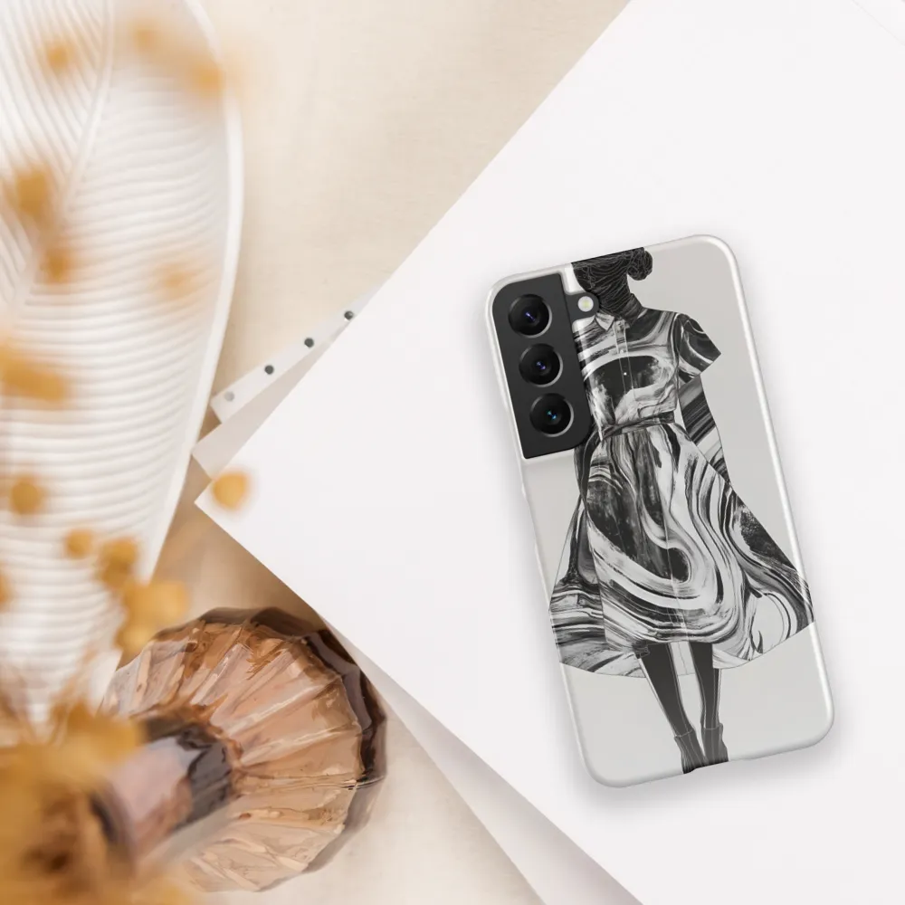 Whirls of Elegance: A Contemporary Fashion Design