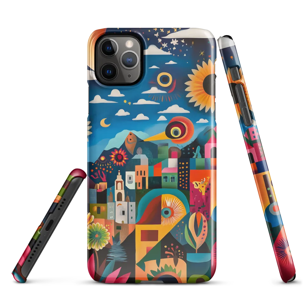 Whimsical Vibrance | Phone Case |  11 Pro Max | Snap Case | Glossy