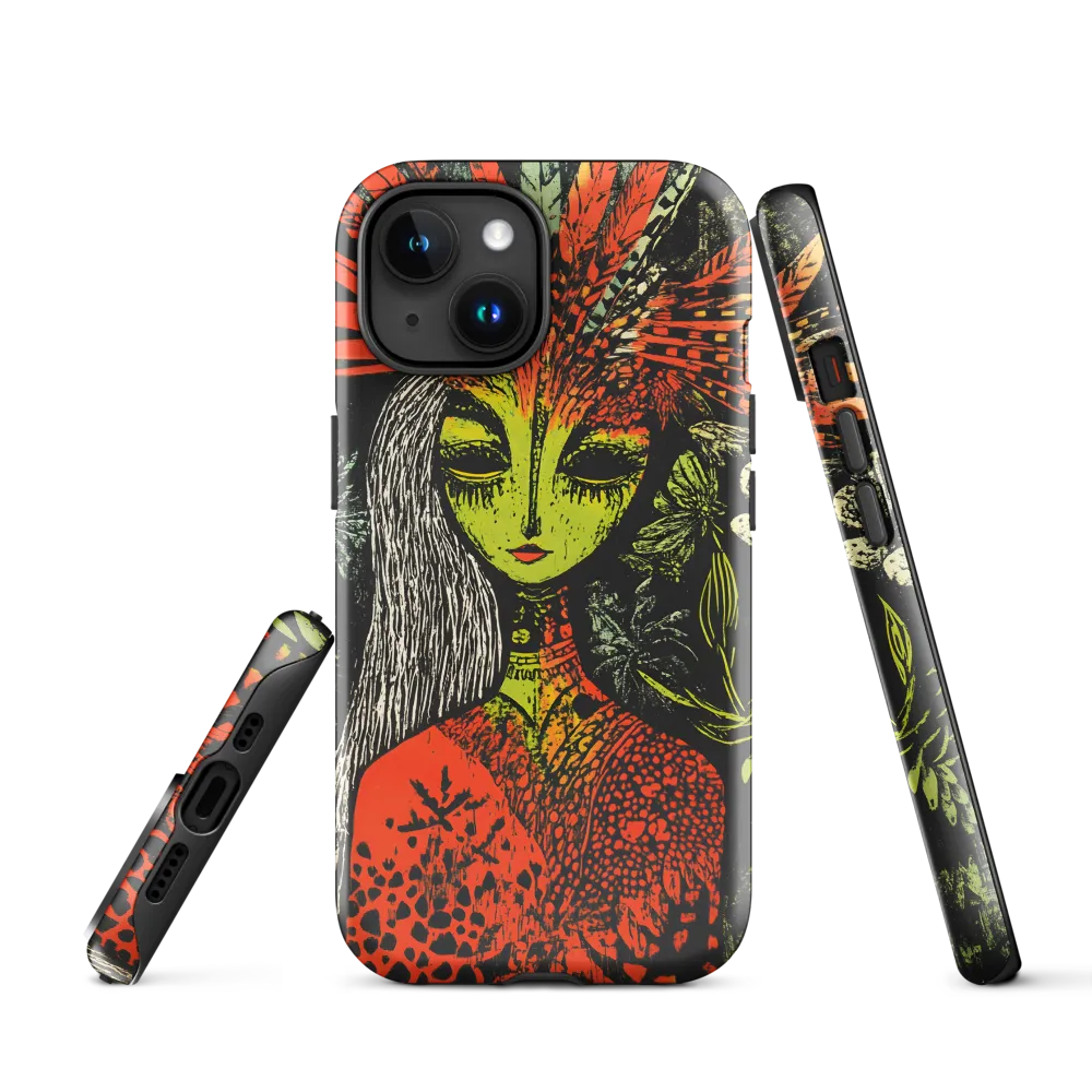 Mystical Flora: A Surreal Portrait
