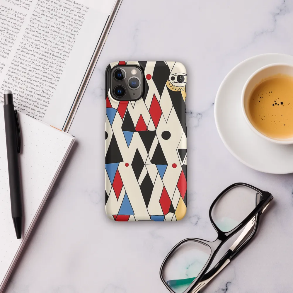 Dynamic Geometric Symphony | Phone Case |  11 Pro | Snap Case | Matte