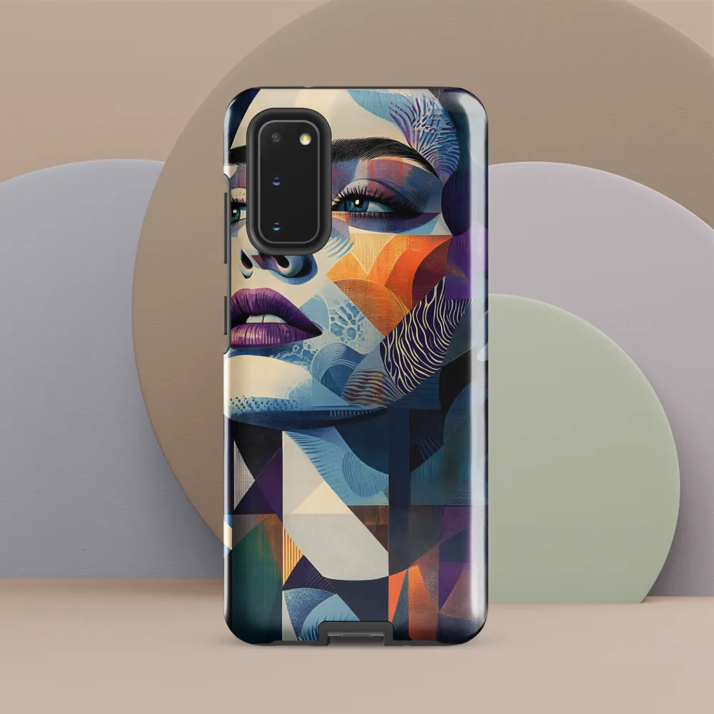 Fragmented Mystery: A Modern Portrait