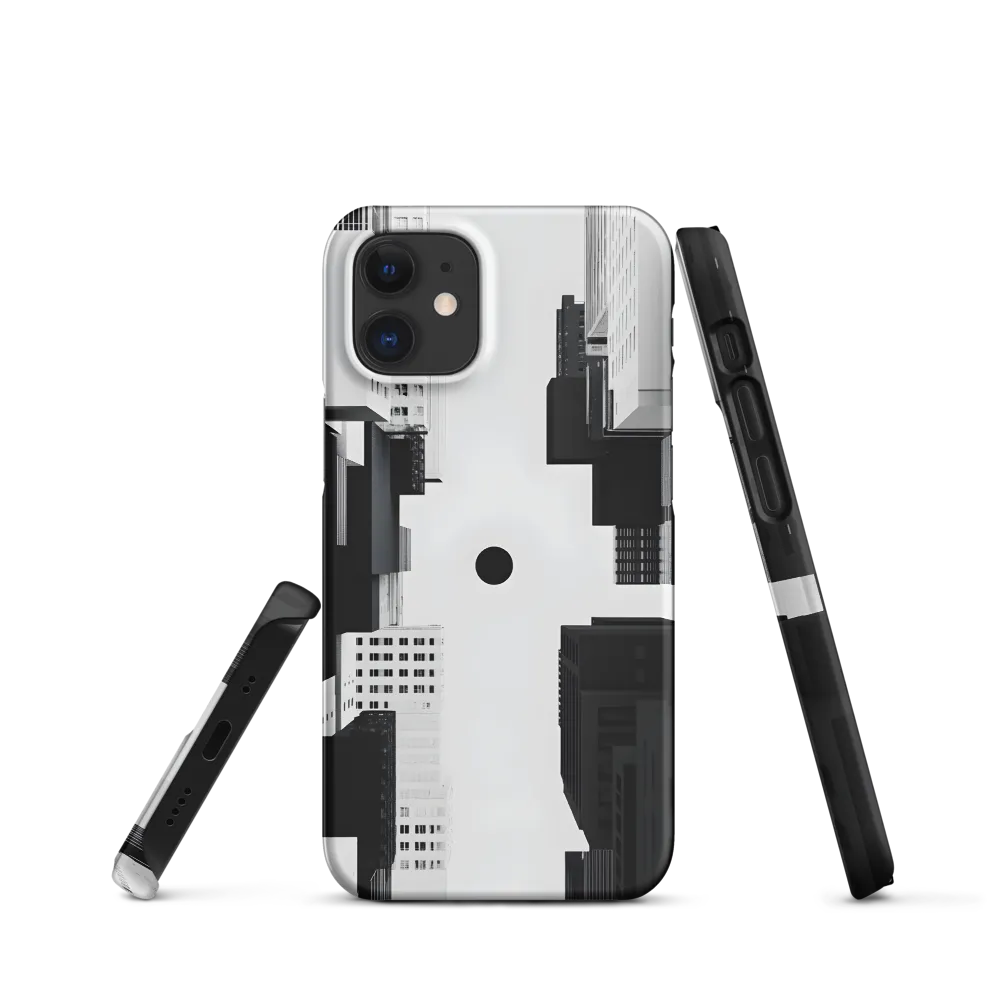Urban Void: A Minimalist Exploration | Phone Case |  12 Mini | Snap Case | Matte