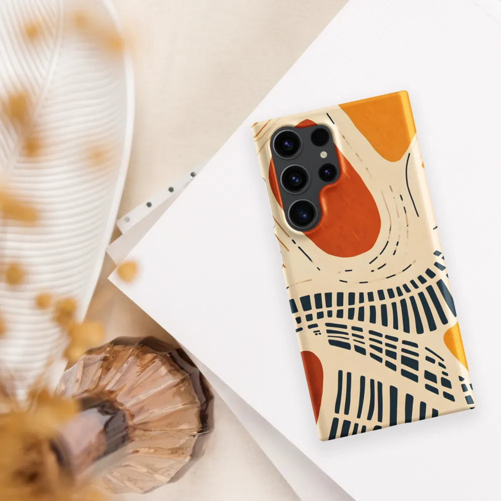 Urban Patterns in Harmony | Phone Case |  S23 Ultra | Snap Case | Matte