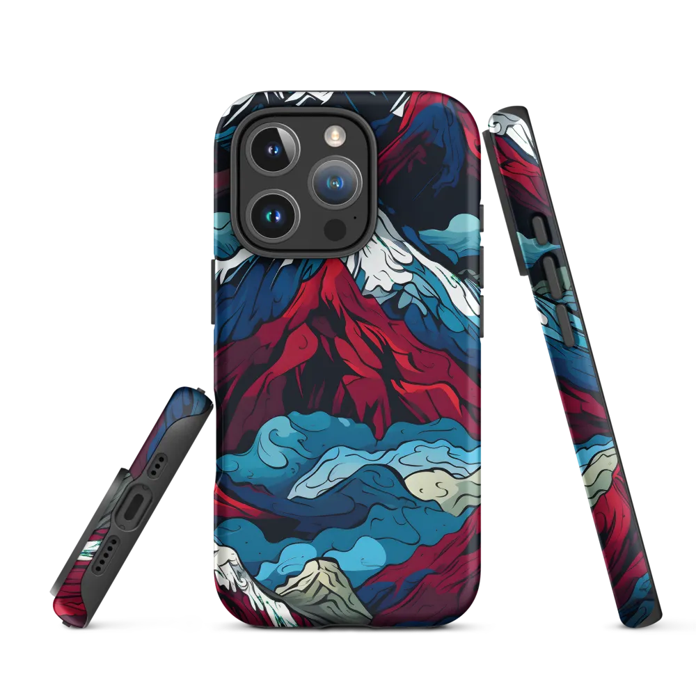 Mountain Majesty: An Abstract Voyage