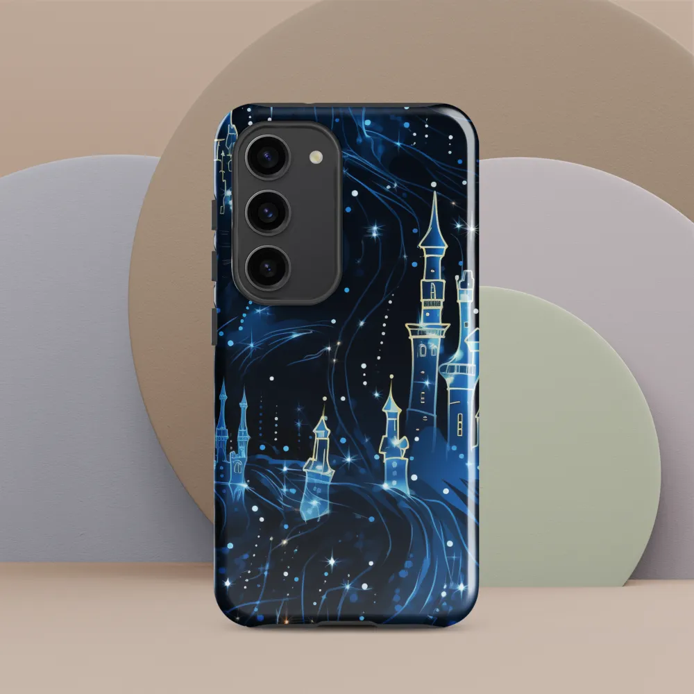 Dreamy Castles in a Starry Sky