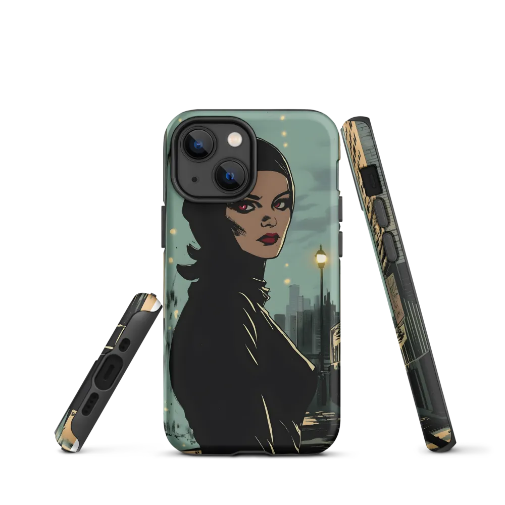 Shadows of Intrigue | Phone Case |  13 mini | Tough Case | Matte