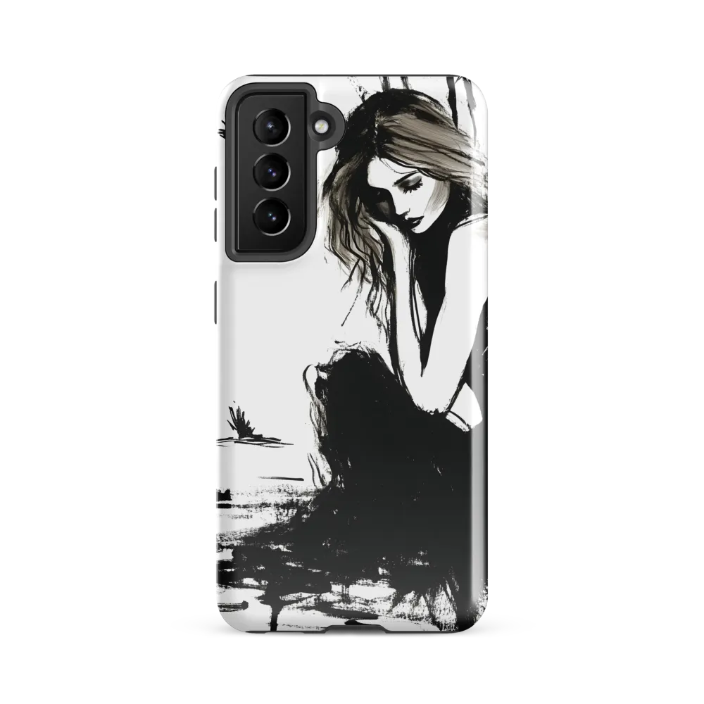 Reflections of Solitude | Phone Case |  S21 FE | Tough Case | Glossy