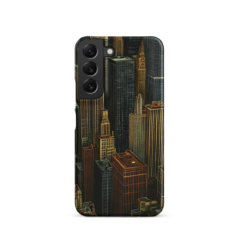 Urban Elegance: A Golden Cityscape
