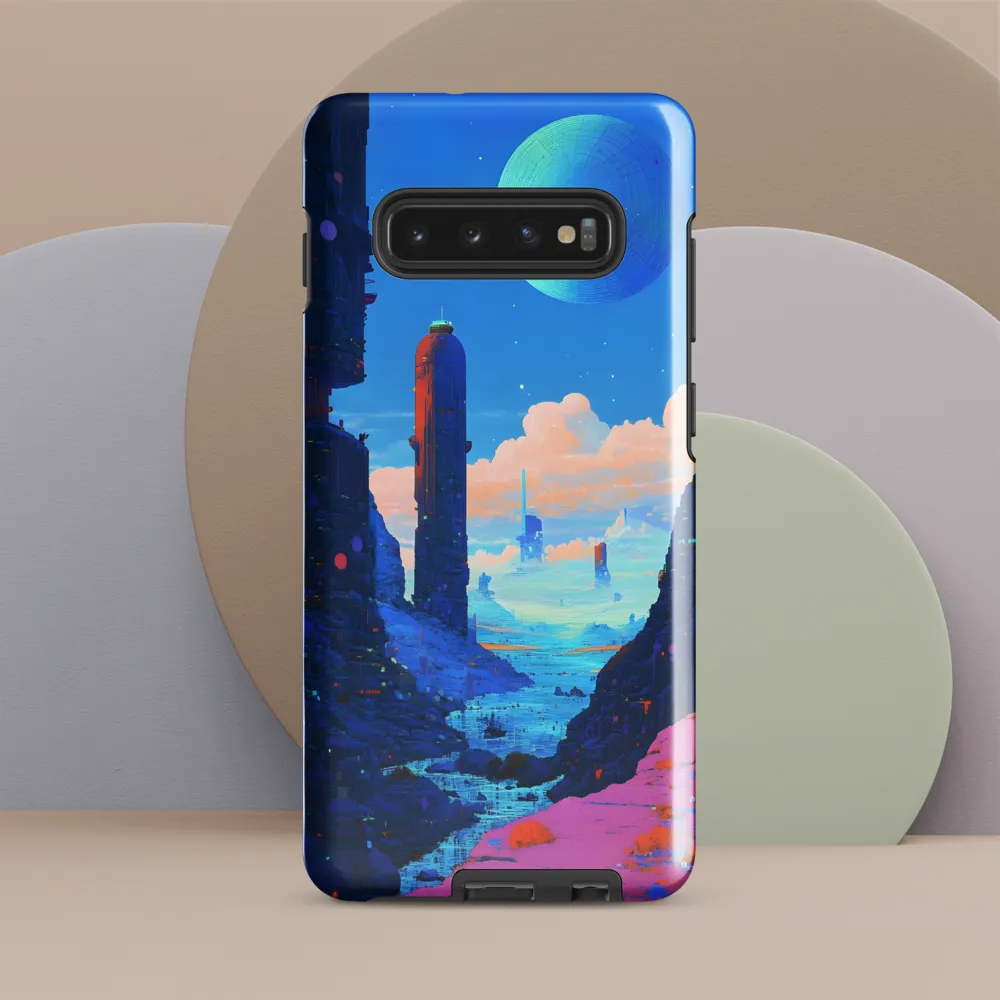 Futuristic Reverie | Phone Case |  S10 Plus | Tough Case | Glossy