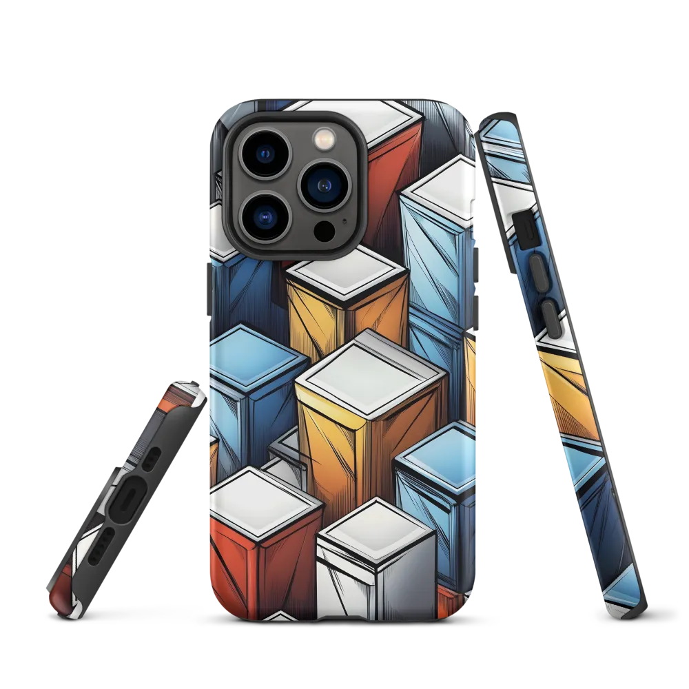 Geometry of Colorful Containers