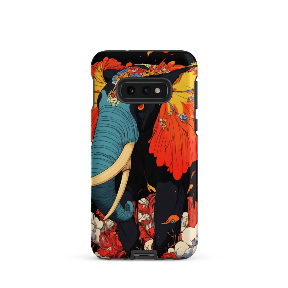 Majesty of the Floral Elephant | Phone Case |  S10e | Tough Case | Matte