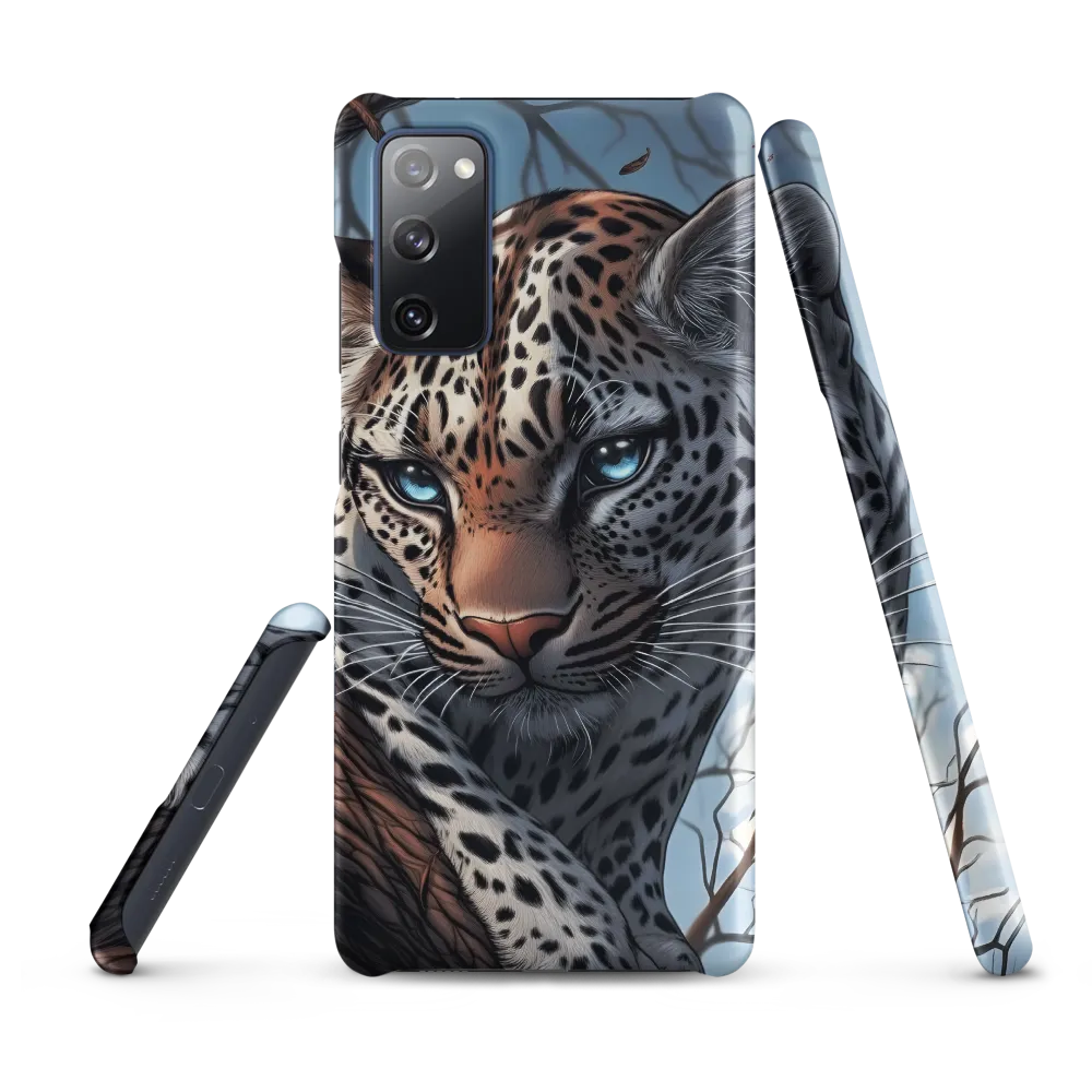 Silent Vigil: The Enigmatic Leopard | Phone Case |  S20 FE | Snap Case | Matte