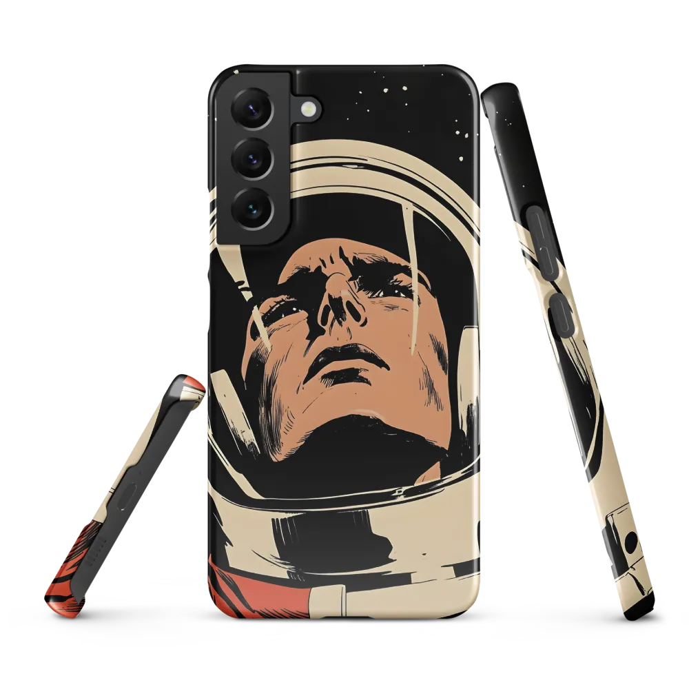 Gaze of the Astronaut | Phone Case |  S22 Plus | Snap Case | Glossy