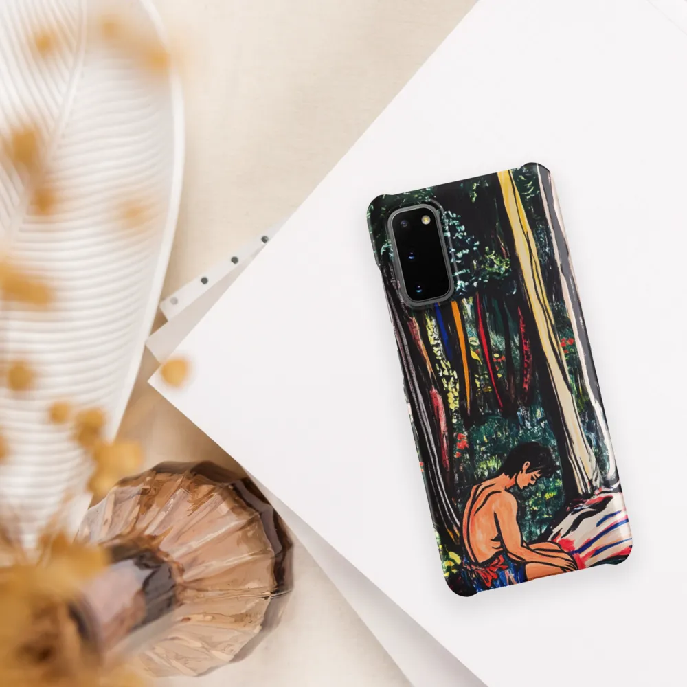 Contemplation in Nature | Phone Case |  S20 | Snap Case | Matte