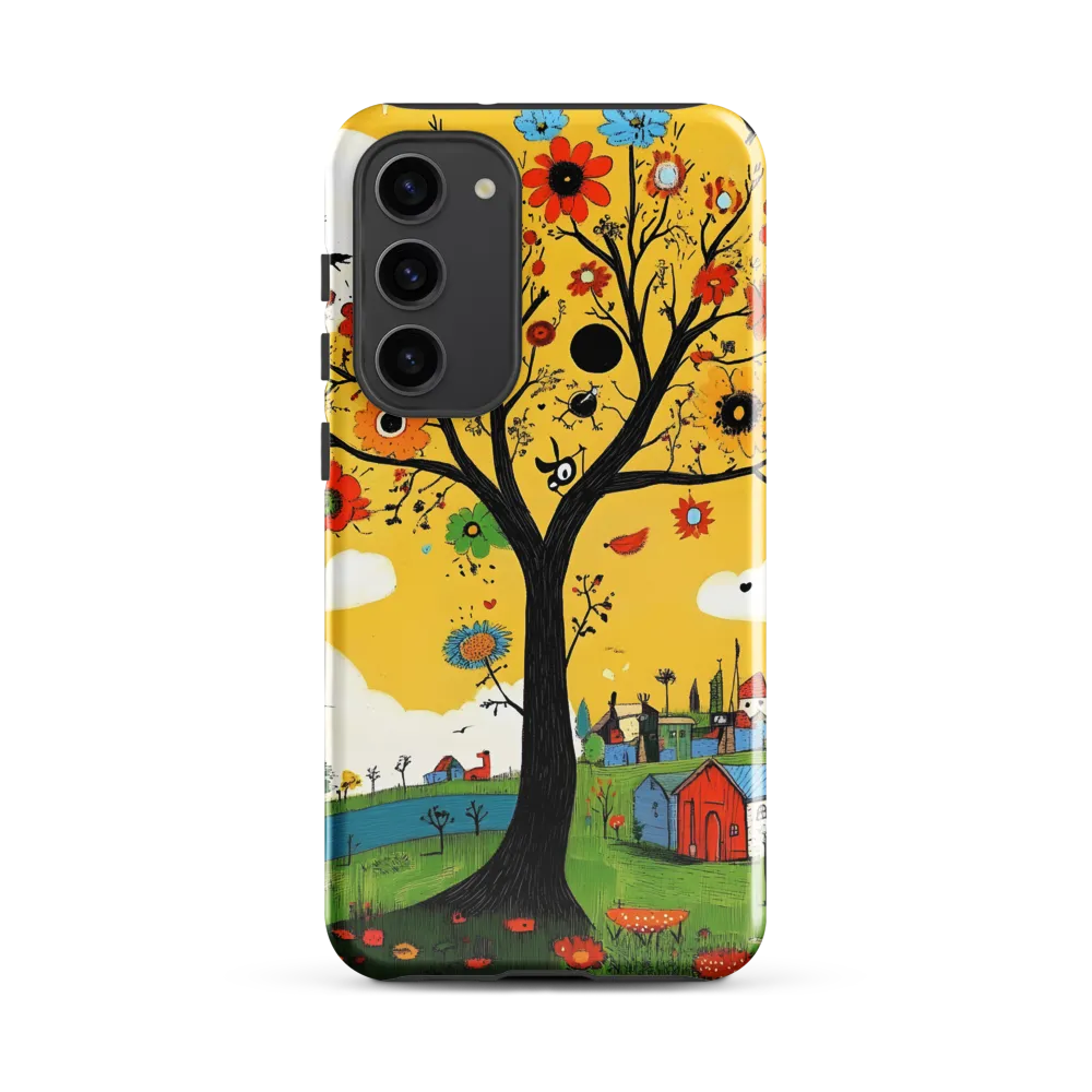Whimsical Blooms of Life | Phone Case |  S23 Plus | Tough Case | Glossy