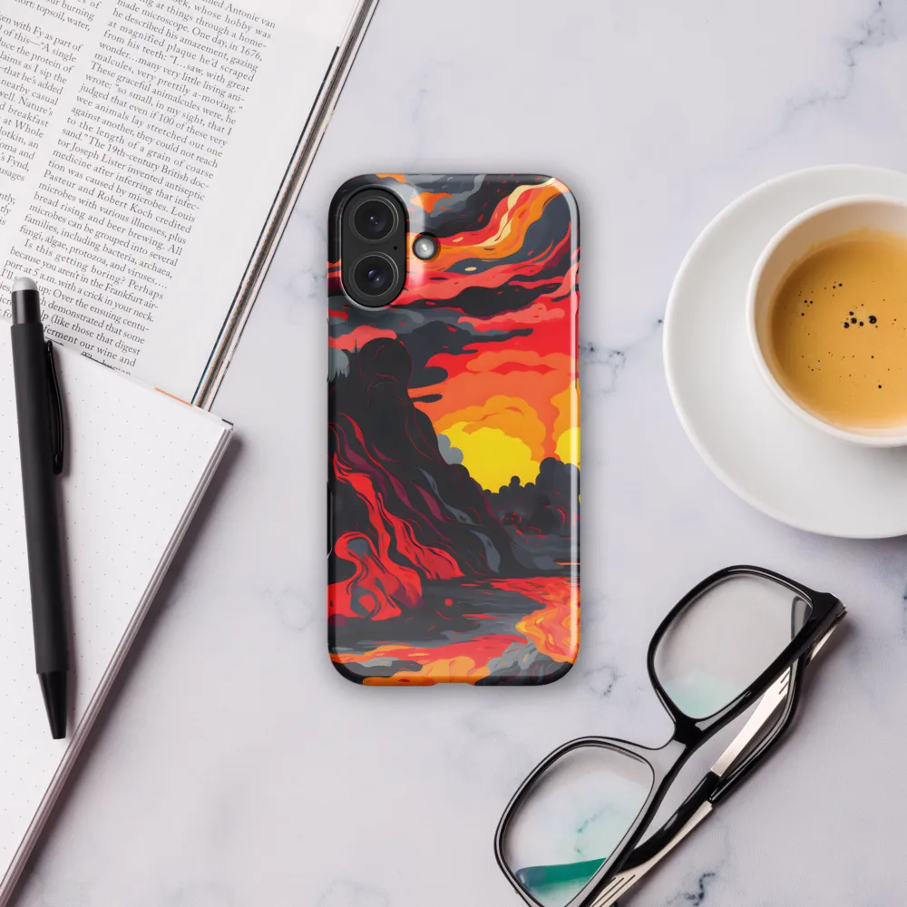 Eruption of Colors | Phone Case |  16 Plus | Snap Case | Glossy
