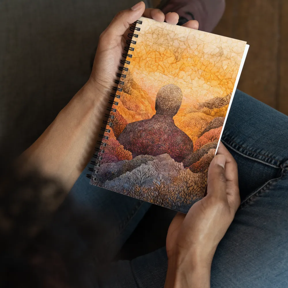 Reflections of Solitude | Spiral Notebook