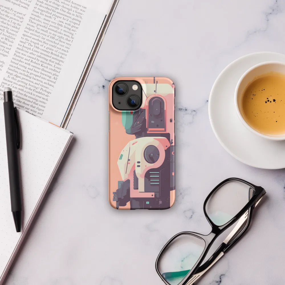 Futuristic Astronaut Bot | Phone Case |  13 Mini | Snap Case | Matte