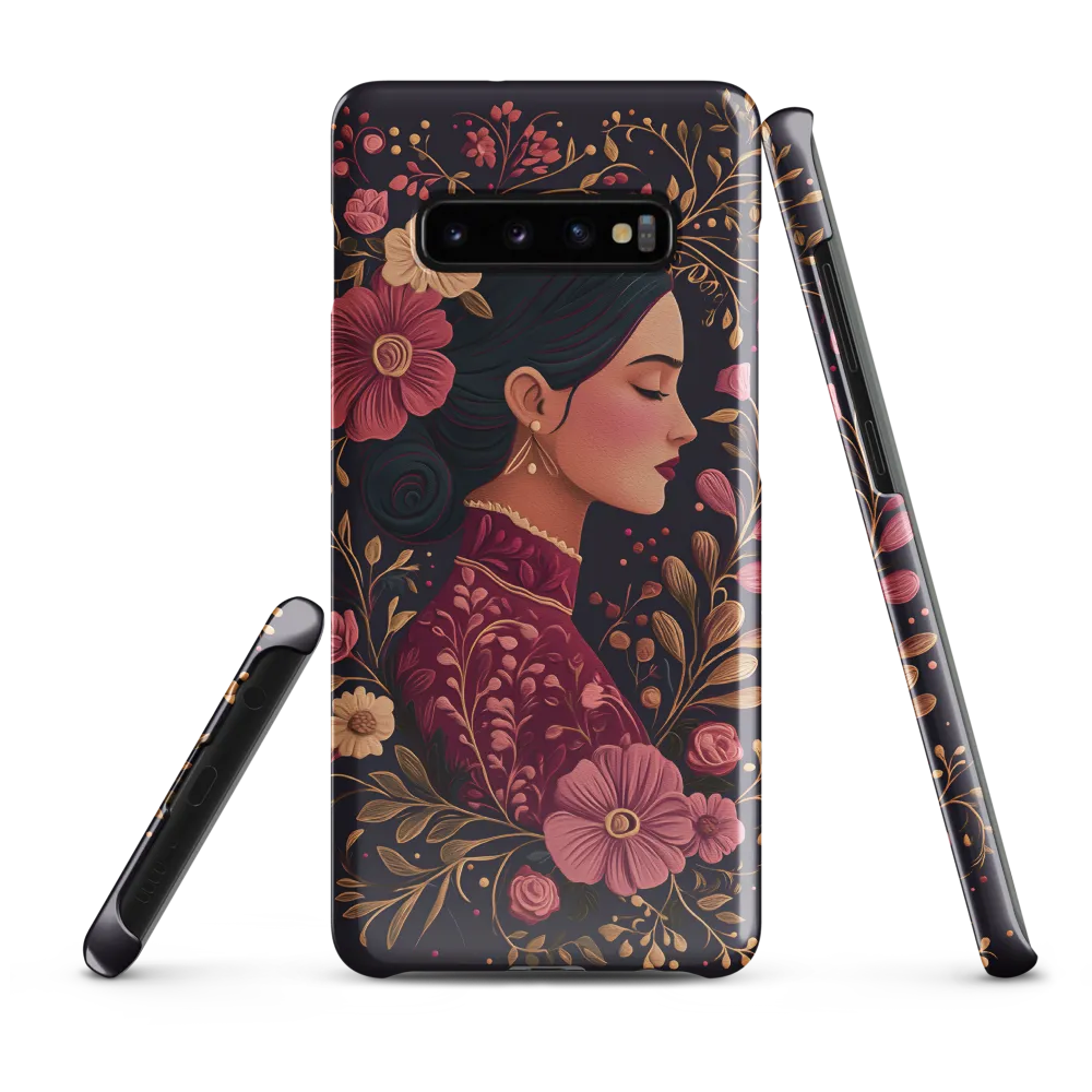 Portrait of Serenity | Phone Case |  S10 Plus | Snap Case | Glossy