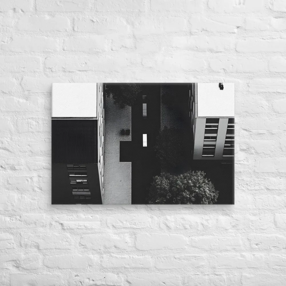 Urban Serenity from Above | Canvas | 20″×30″