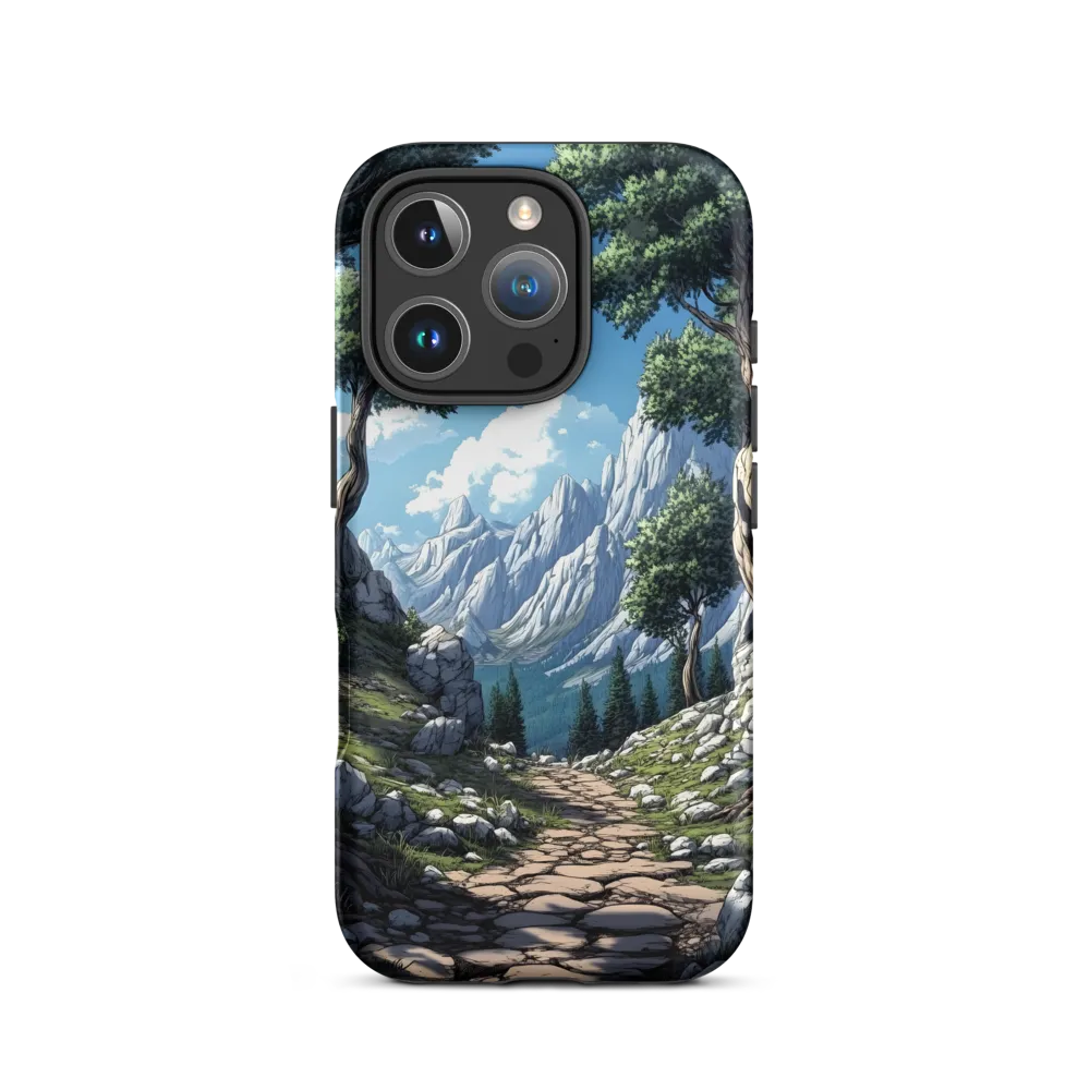 Journey Through Tranquility | Phone Case |  16 Pro | Tough Case | Matte