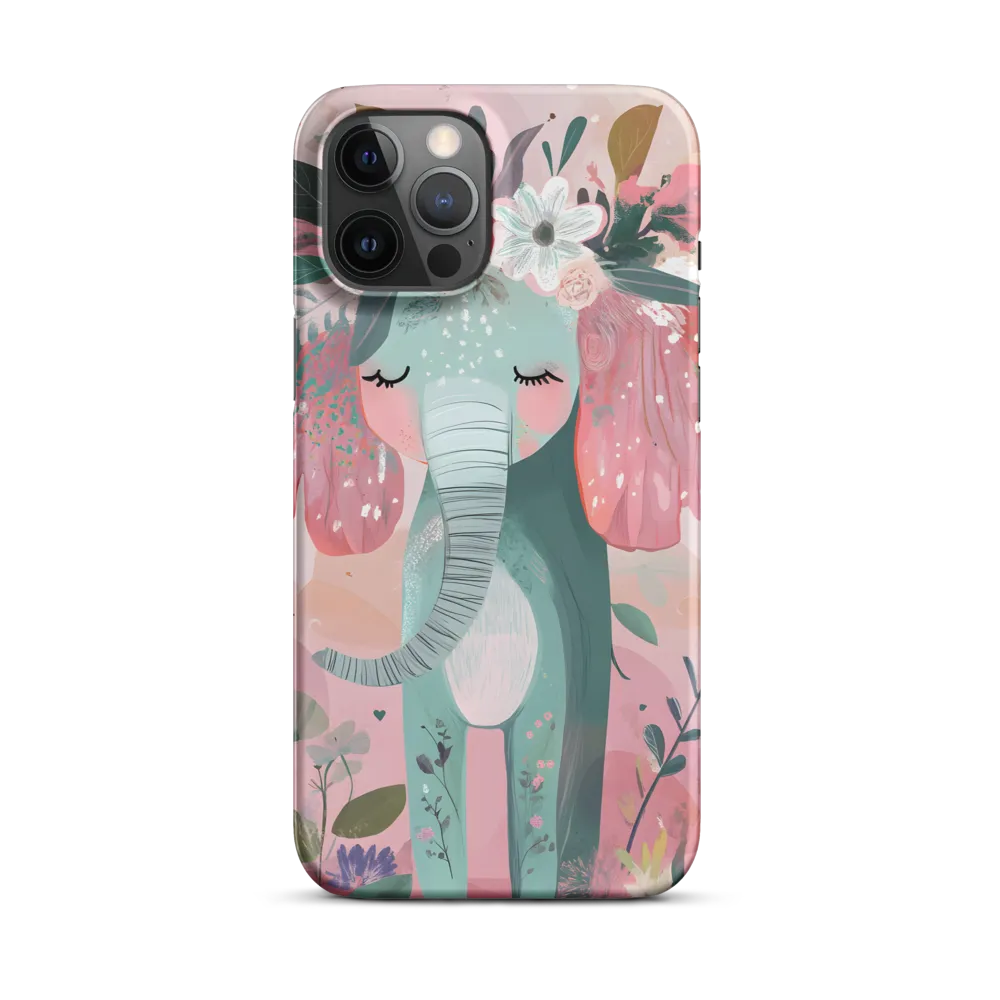 Whimsical Elephant in Bloom